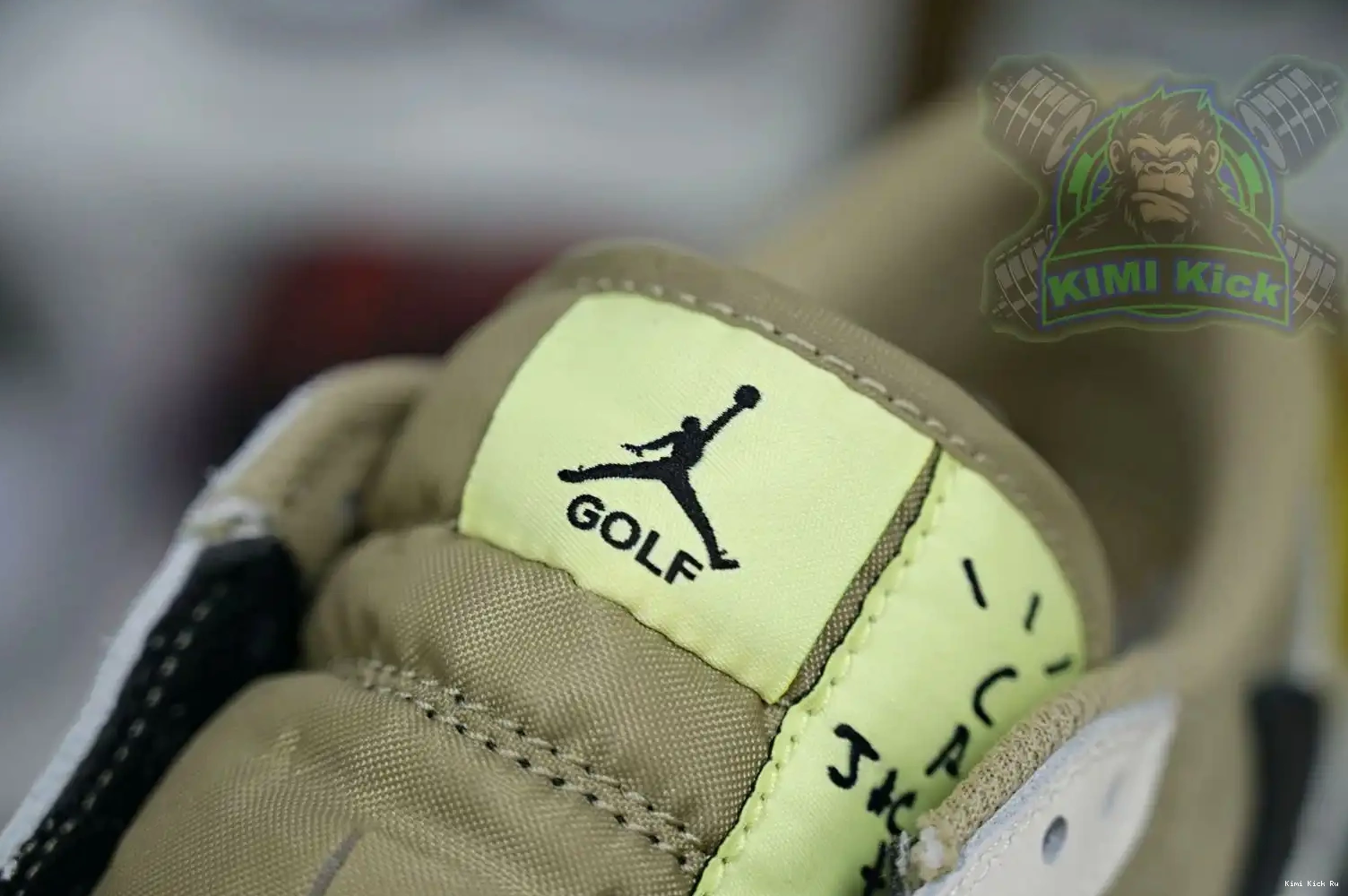  Jordan x Travis 1 Kimikick Scott Low 6.0 Air Golf 0606